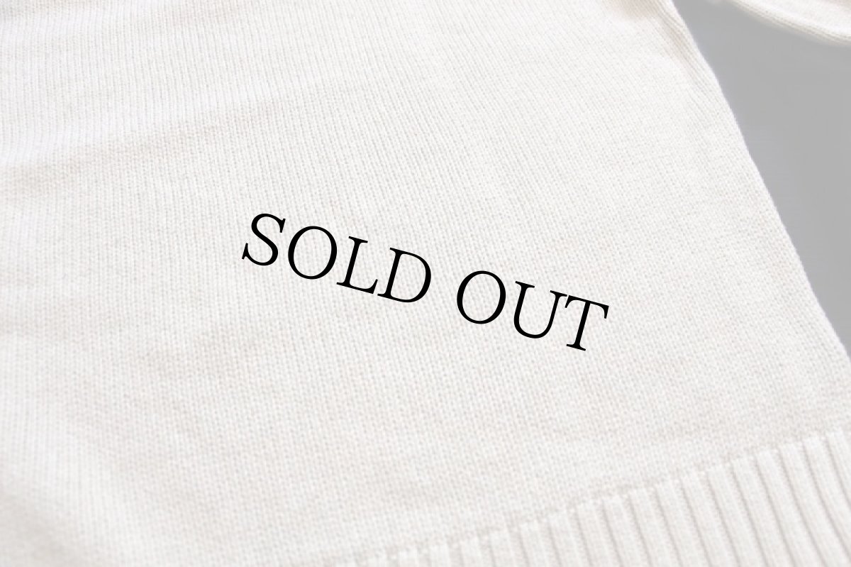 画像5: ポロ ラルフローレン ワンポイント コットンニット セーター ベージュ M (5)