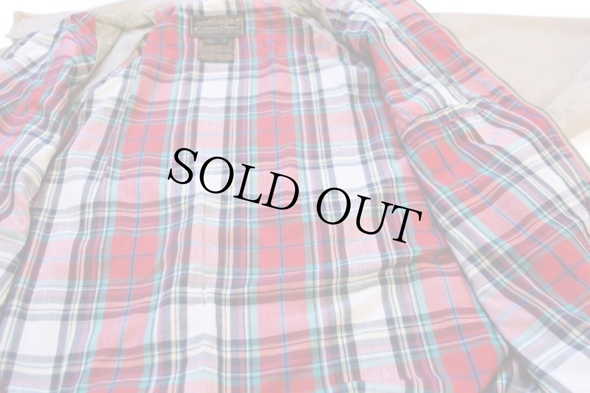 画像5: 80s EddieBauerエディーバウアー マドラスチェックライナー ハリントンジャケット グレーベージュ L (5)