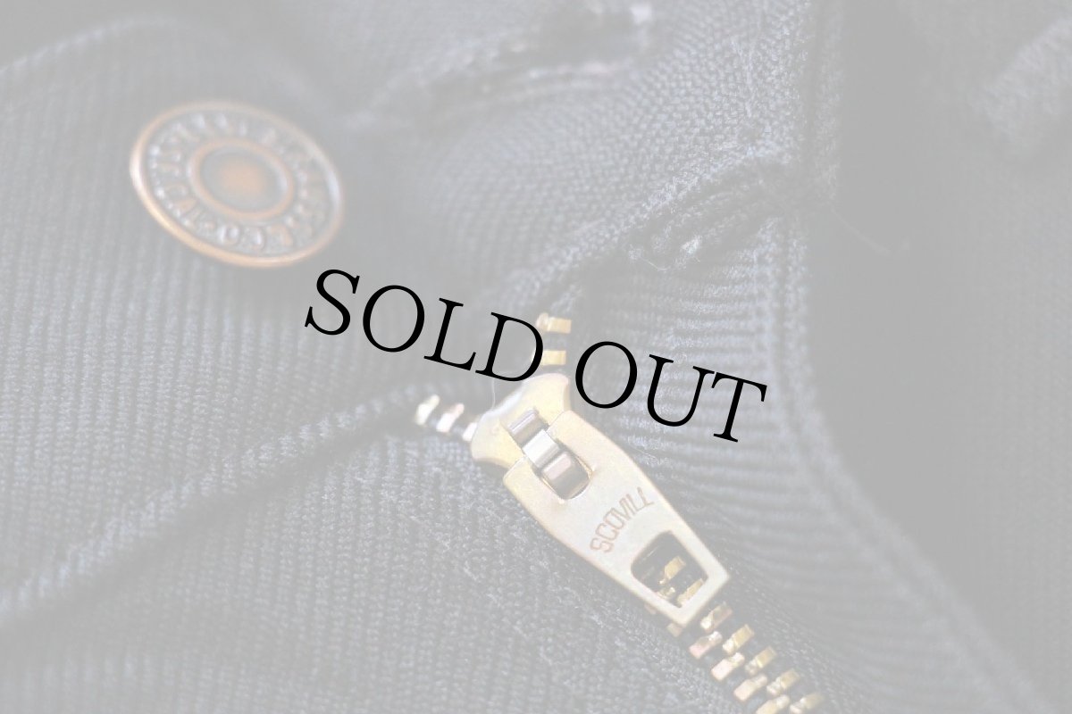 画像8: 90s USA製 Levi'sリーバイス 517 ポリエステルパンツ 黒 w38★74 スタプレ (8)