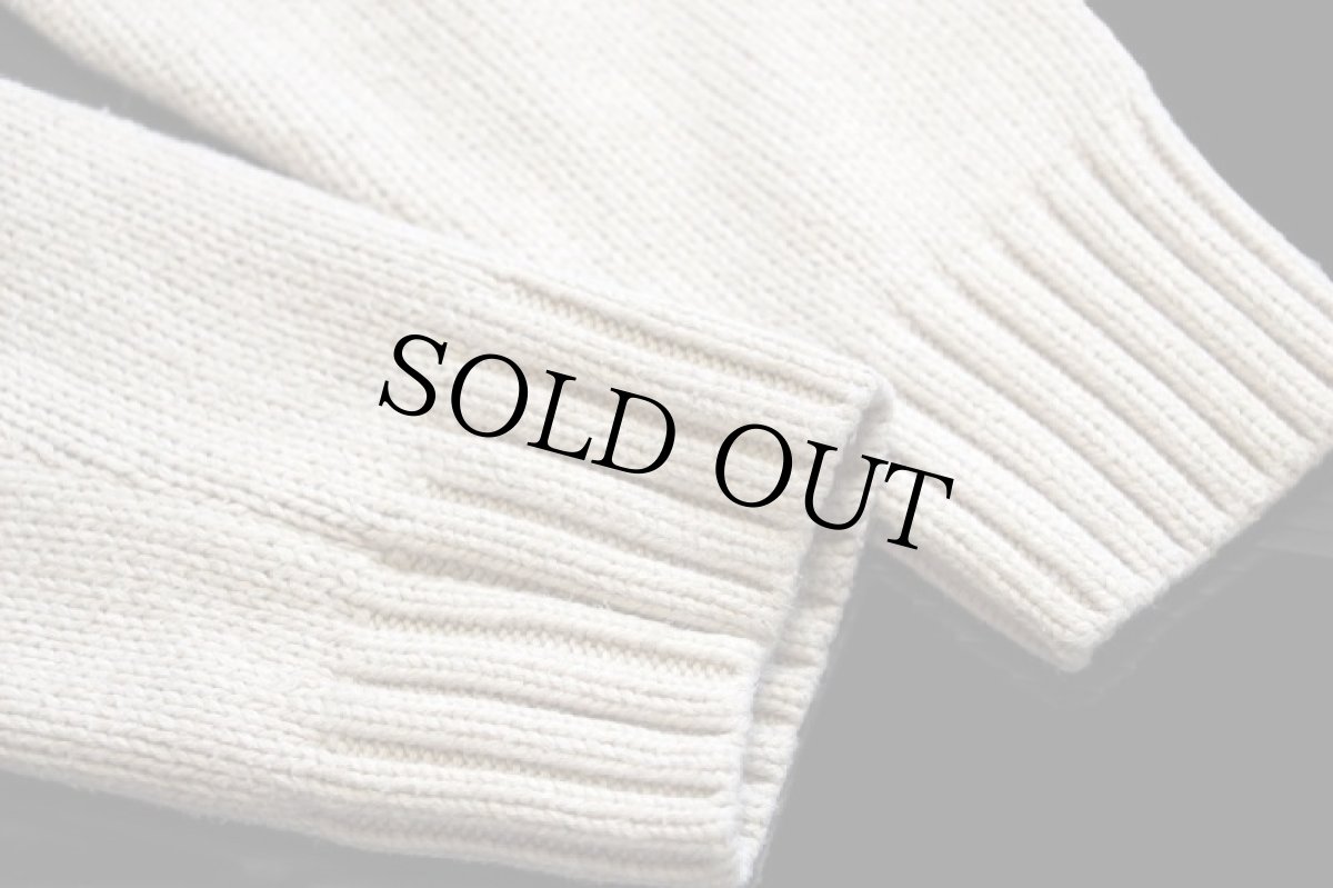 画像6: ポロ ラルフローレン ワンポイント コットンニット セーター ベージュ M (6)