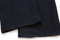 画像9: 90s USA製 Levi'sリーバイス 517 ポリエステルパンツ 黒 w38★74 スタプレ (9)