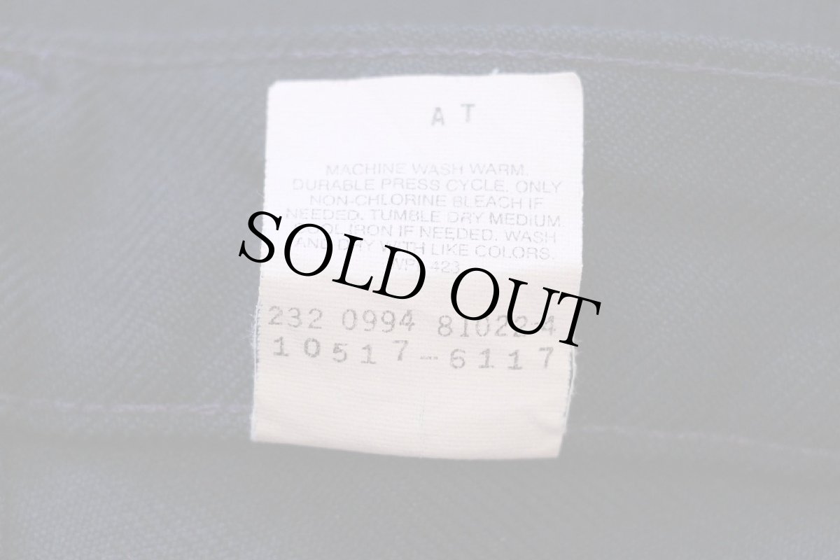 画像7: 90s USA製 Levi'sリーバイス 517 ポリエステルパンツ 紺 w36★81 スタプレ (7)