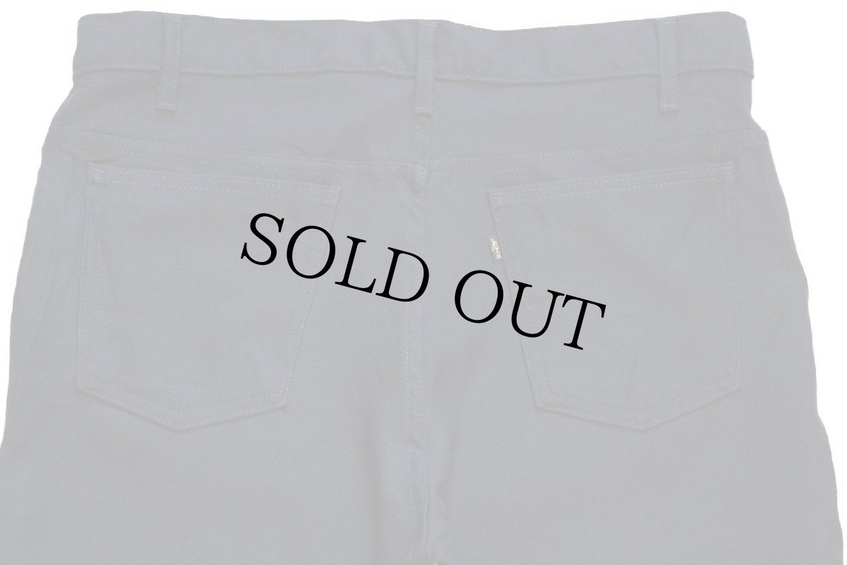 画像5: 90s USA製 Levi'sリーバイス 517 ポリエステルパンツ 黒 w38★76 スタプレ (5)