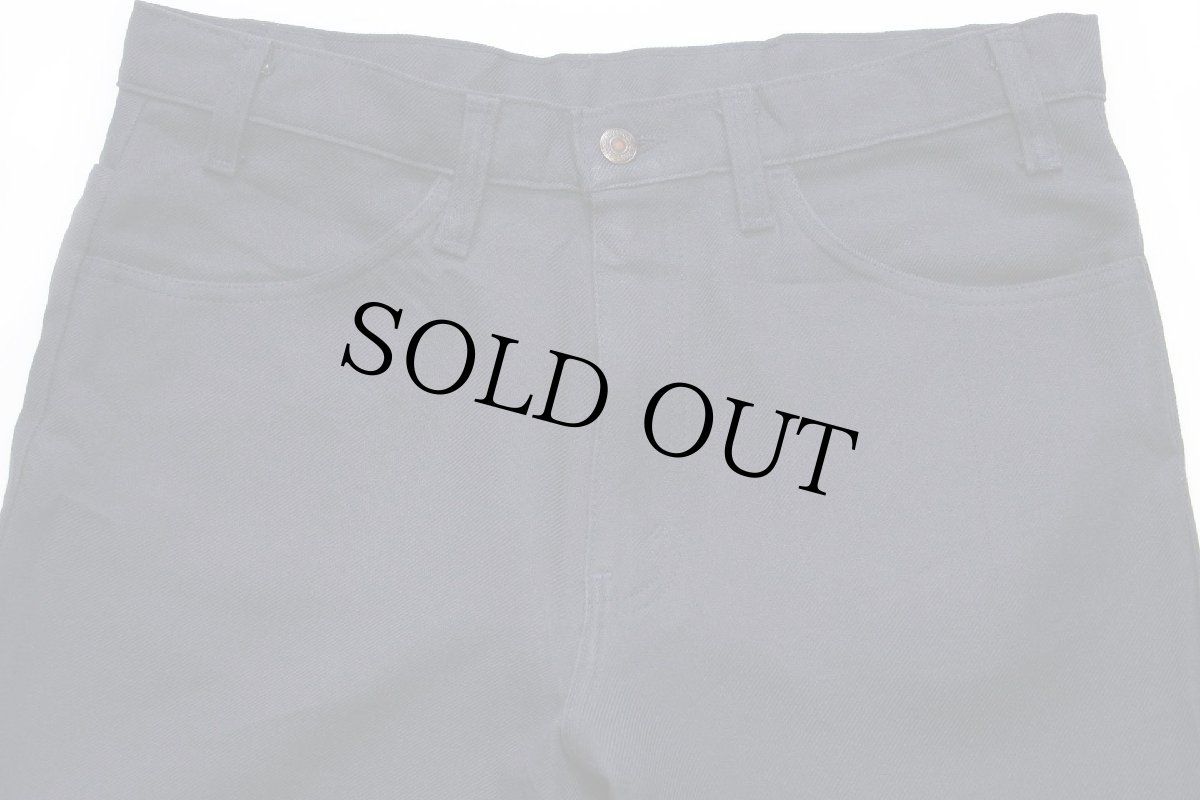 画像4: 90s USA製 Levi'sリーバイス 517 ポリエステルパンツ 紺 w34 L29★78 スタプレ (4)