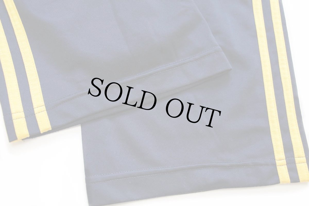 画像11: 00s adidasアディダス パフォーマンス ロゴ刺繍 トラックジャケット&パンツ セットアップ 紺×黄 M★ジャージ (11)