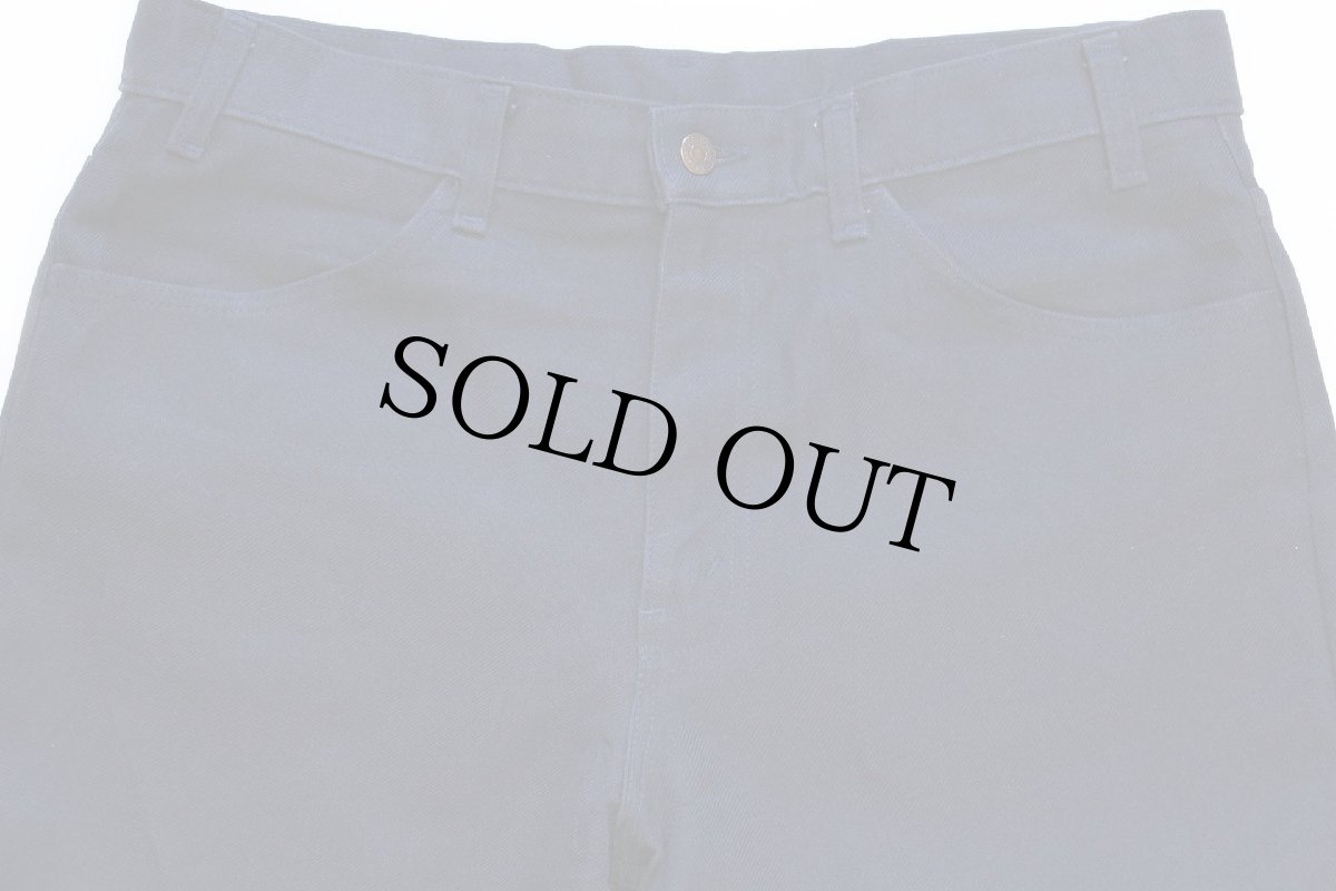 画像4: 90s USA製 Levi'sリーバイス 517 ポリエステルパンツ 紺 w36 L32★80 スタプレ (4)