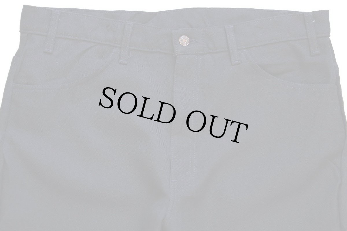 画像4: 90s USA製 Levi'sリーバイス 517 ポリエステルパンツ 黒 w38★76 スタプレ (4)