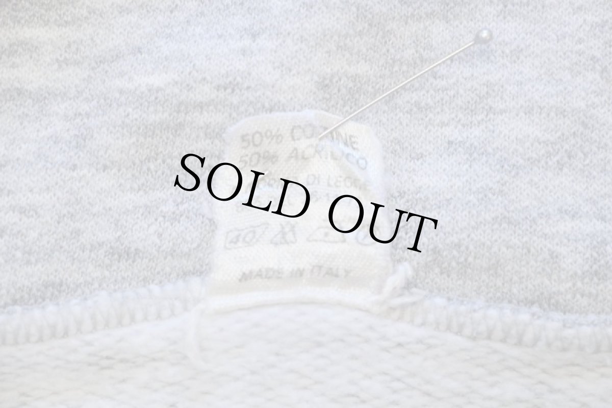 画像5: 70s イタリア製 SNOOPYスヌーピー マーシー SMAK 発泡プリント ハイネック スウェット 杢グレー (5)