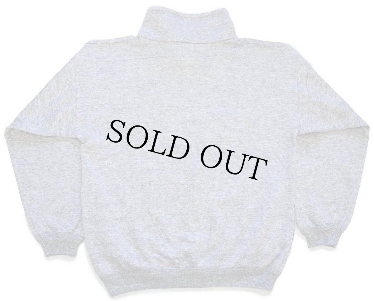 画像2: 70s イタリア製 SNOOPYスヌーピー マーシー SMAK 発泡プリント ハイネック スウェット 杢グレー (2)