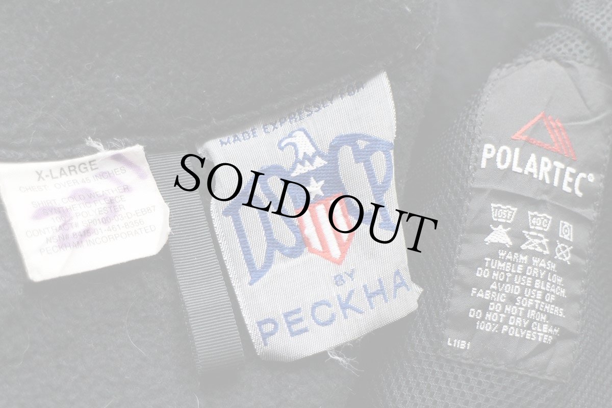 画像4: 00s 米軍 U.S.ARMY ECWCS GEN2 LEVEL3 POLARTEC フリースジャケット 黒 XL (4)