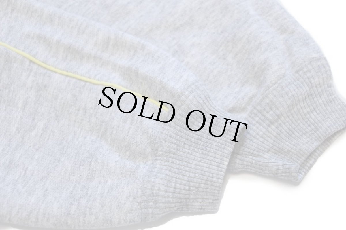 画像8: 70s イタリア製 SNOOPYスヌーピー マーシー SMAK 発泡プリント ハイネック スウェット 杢グレー (8)