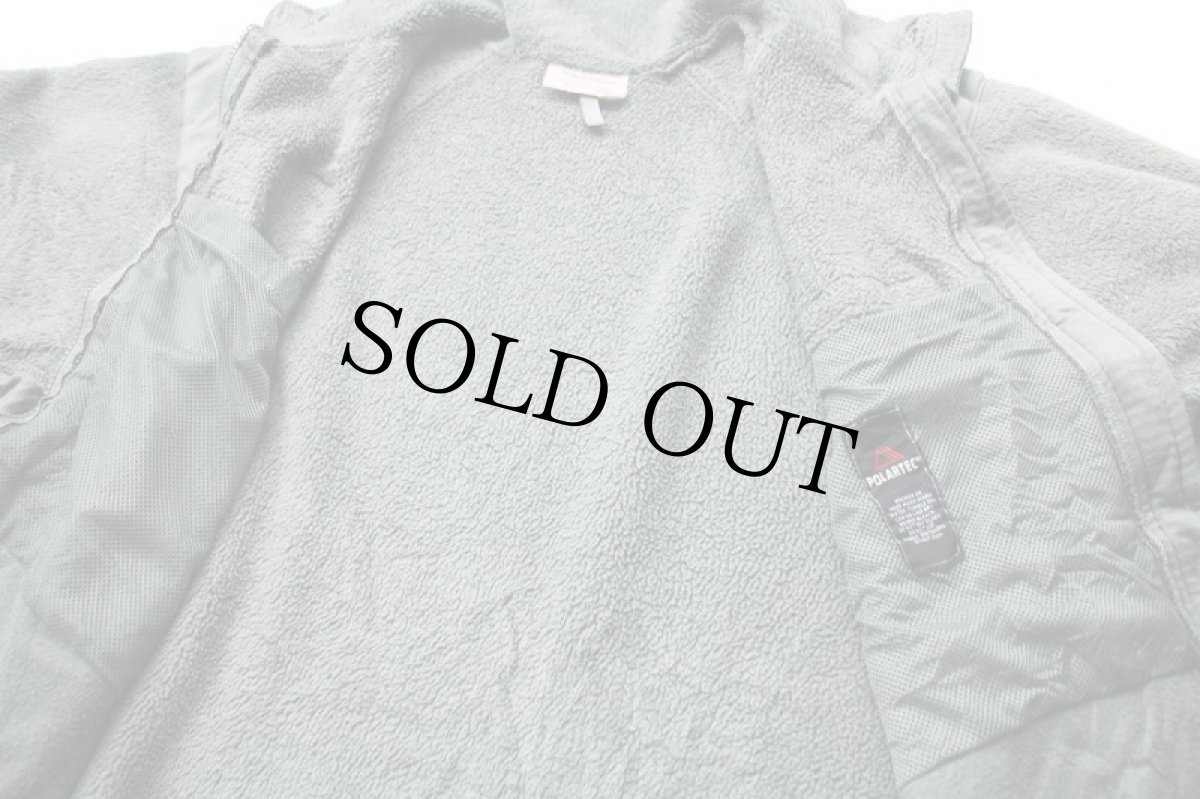 画像5: 00s 米軍 ECWCS GEN3 LEVEL3 POLARTEC フリースジャケット フォリアージグリーン M-R (5)