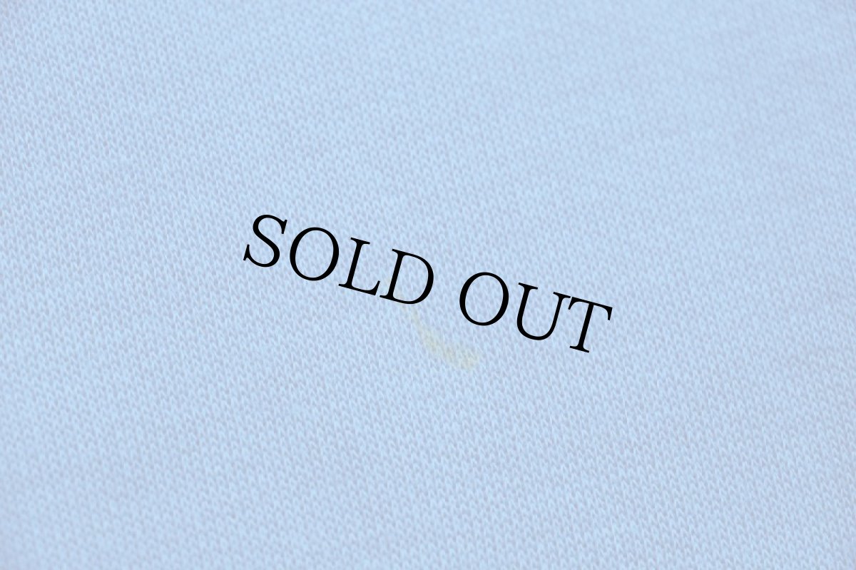 画像8: 80s イタリア製 NIKEナイキ OREGON STATE Baseball ツートン 襟付き スウェット 青×グレー XL (8)