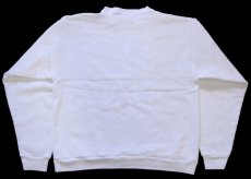 画像2: 90s USA製 Fashion Gear 無地 スウェット 白 L★A ブランク (2)