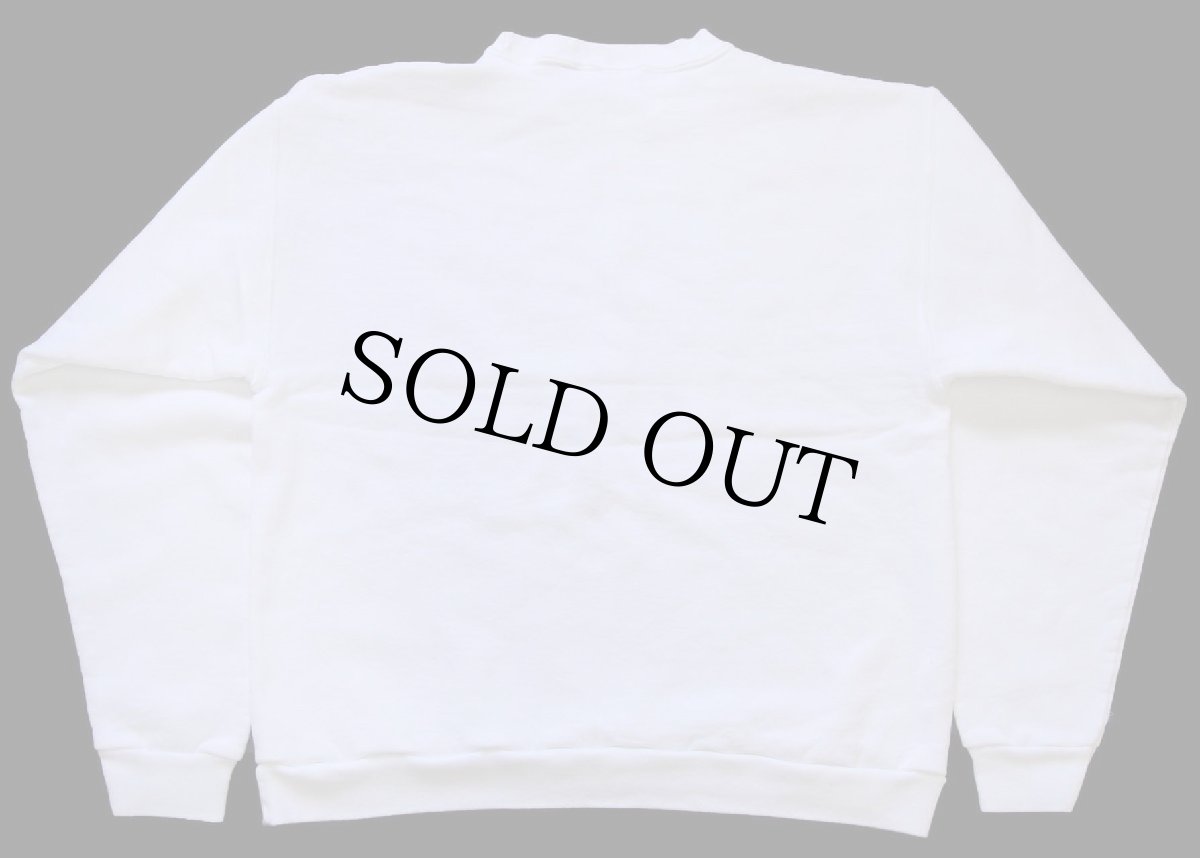 画像2: 90s USA製 Fashion Gear 無地 スウェット 白 L★B ブランク (2)