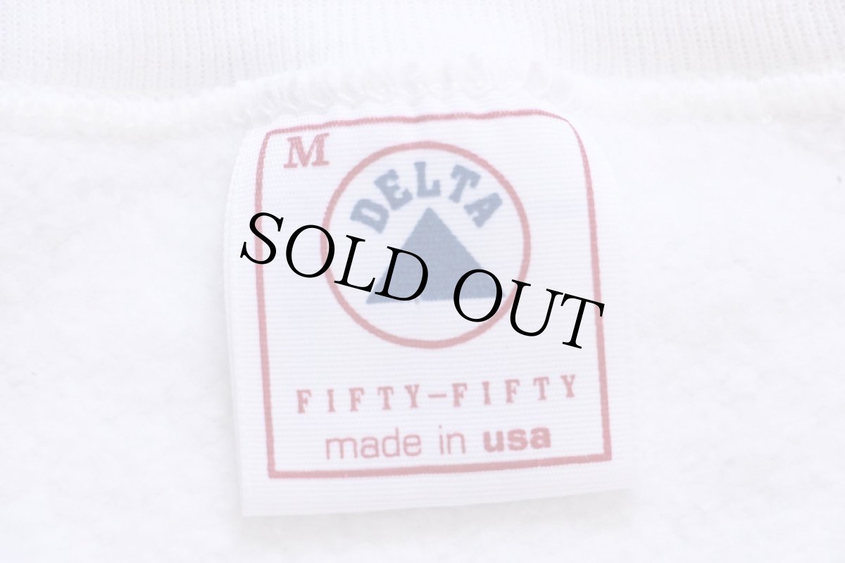 画像5: 90s USA製 Where are you goin' When you Croak? カエル イラスト 両面プリント スウェット 白 M (5)