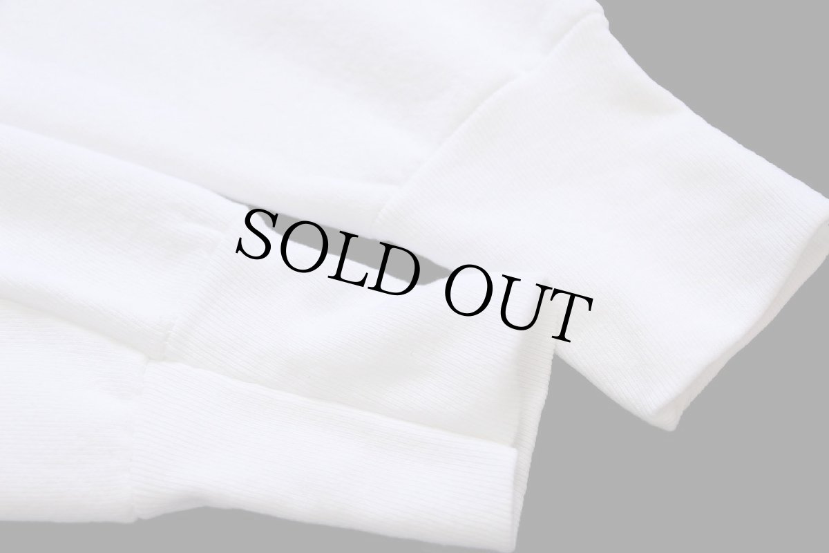 画像6: 90s USA製 Where are you goin' When you Croak? カエル イラスト 両面プリント スウェット 白 M (6)