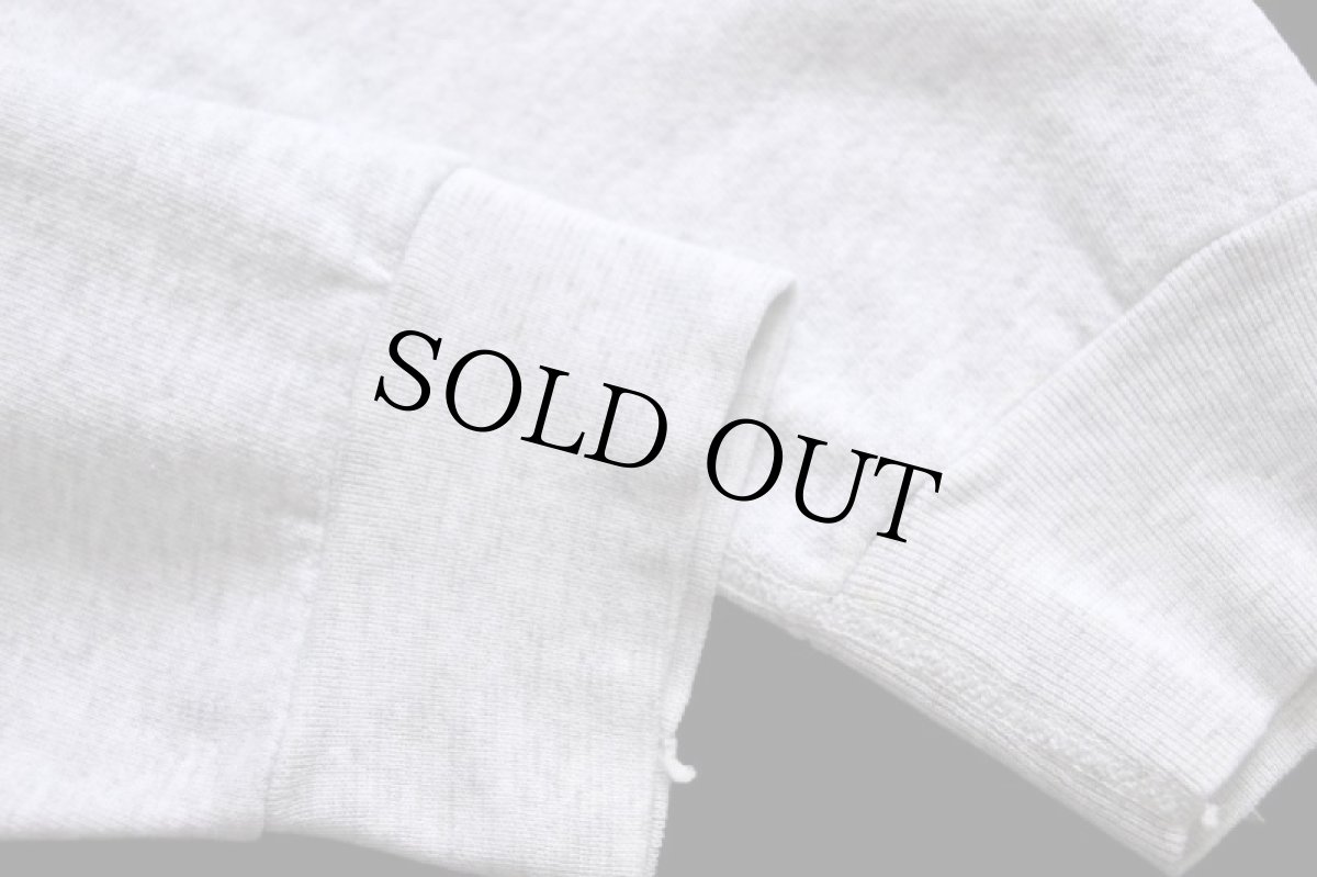 画像6: 80s USA製 Tultex IF YOU AIN'T TH' LEAD DOG... THE VIEW NEVER CHANGES! ドッグ イラスト スウェット 杢グレー L (6)