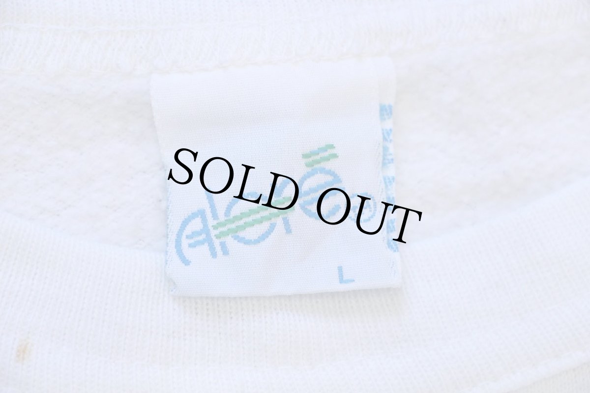 画像5: 80s USA製 BUD LIGHTバドライト SPUDS MACKENZIE スウェット 白 L★Budweiserバドワイザー (5)