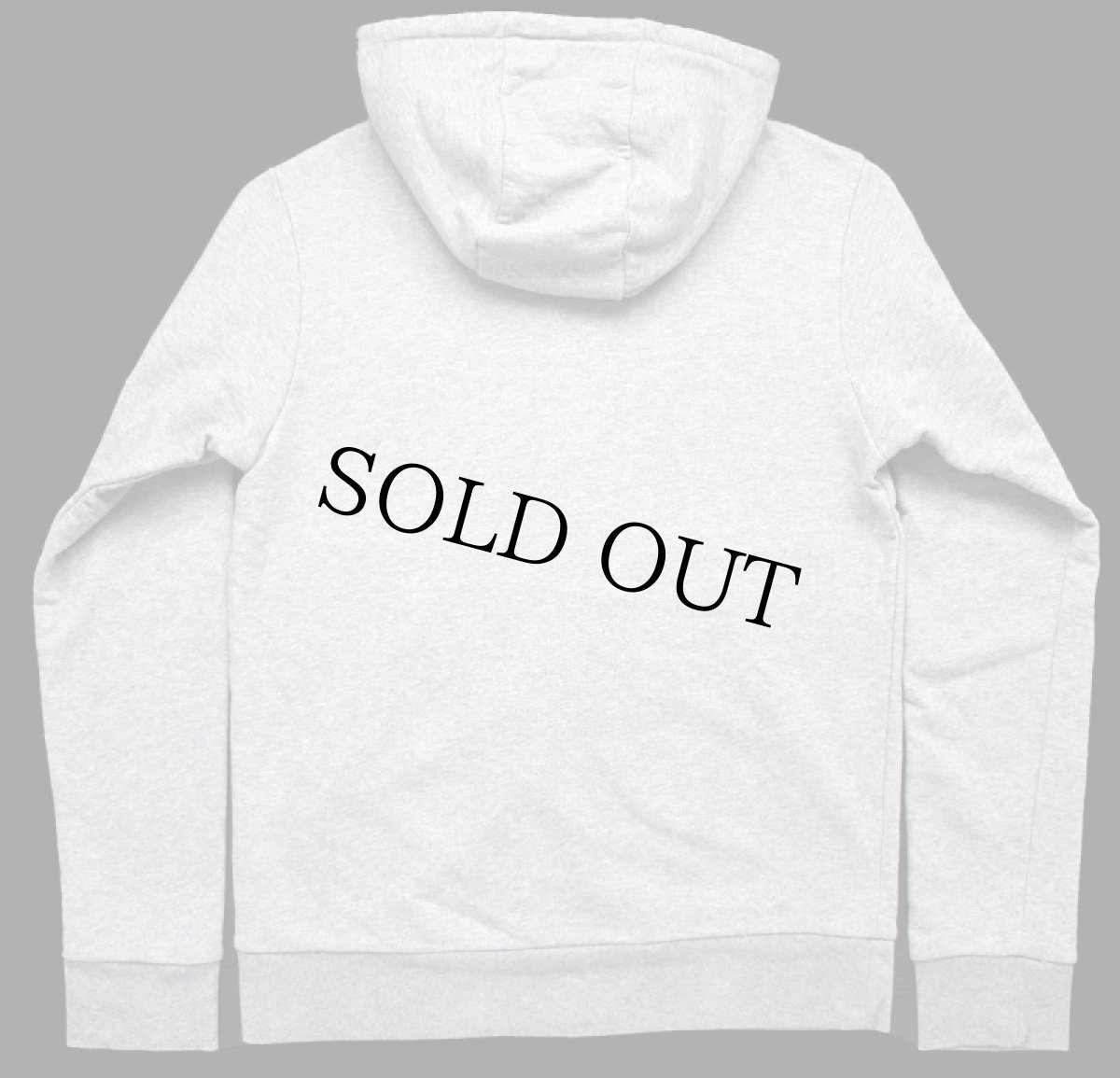 画像2: patagoniaパタゴニア P-6 LABEL French terry Hoody オーガニックコットン スウェット ジップパーカー 杢グレー S (2)