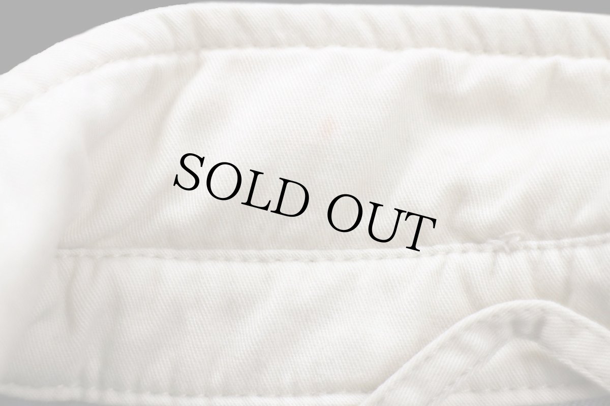 画像7: 90s ポロ ラルフローレン ワンポイント チンスト付き タータンチェックライナー コットンジャケット アイボリー M (7)