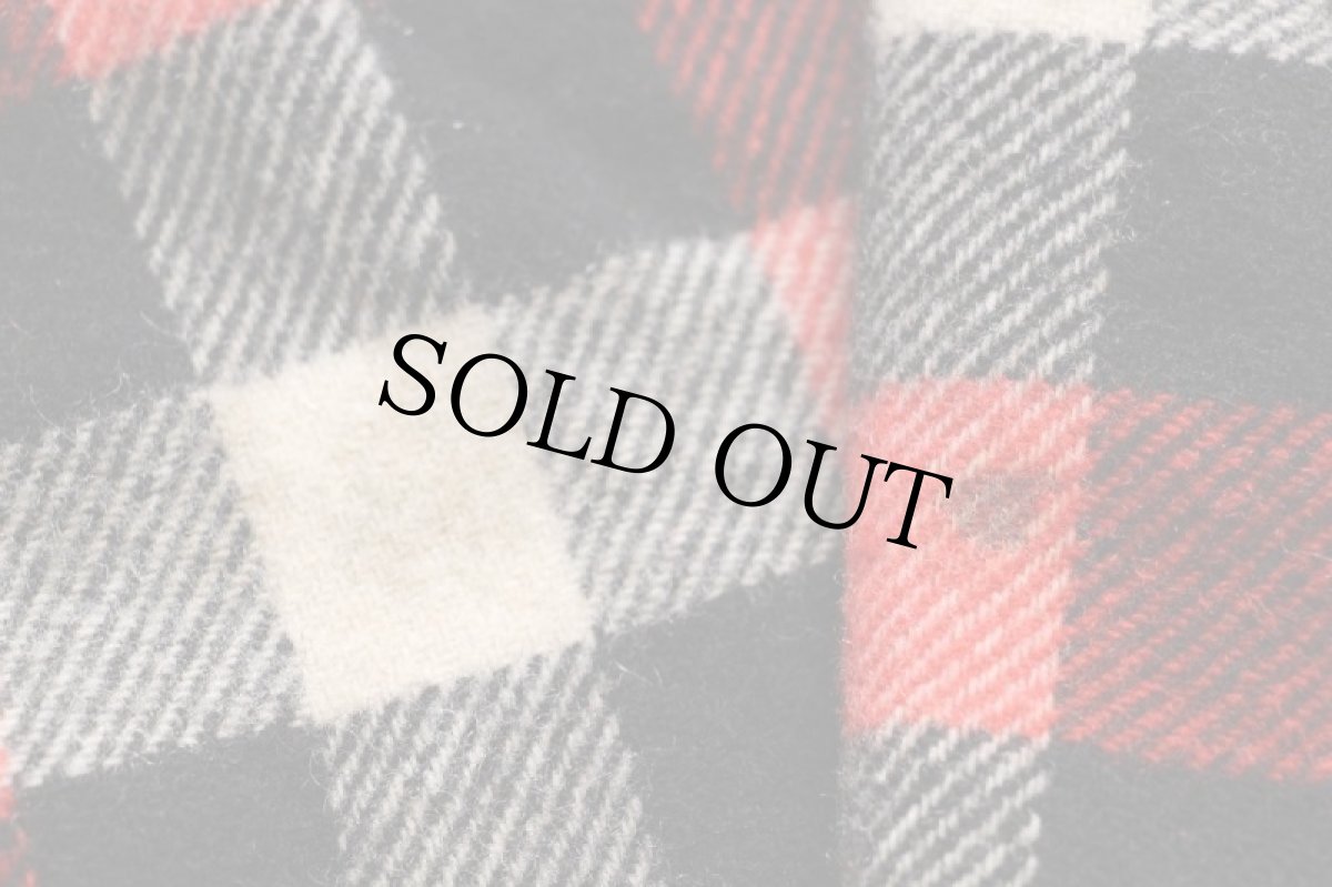 画像8: 70s Woolrichウールリッチ ブロックチェック ウール シャツ XL (8)