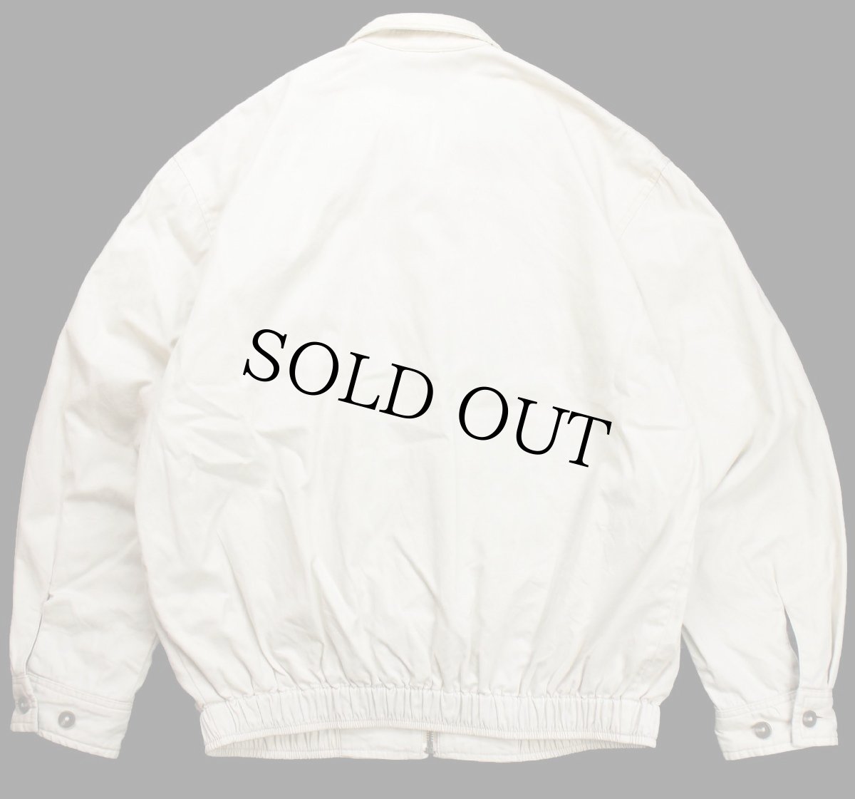 画像2: 90s ポロ ラルフローレン ワンポイント チンスト付き タータンチェックライナー コットンジャケット アイボリー M (2)