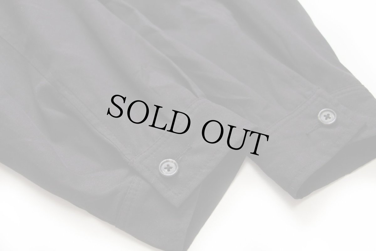 画像8: 90s ポロ ラルフローレン ワンポイント チンスト付き ポリエステルジャケット 黒 XL (8)