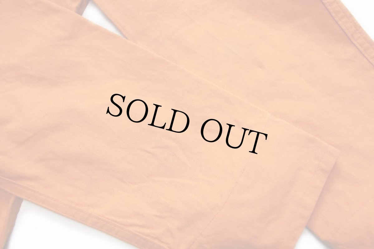 画像8: 70s 英国製 Blacks コットン スモック アノラックパーカー オレンジ M (8)