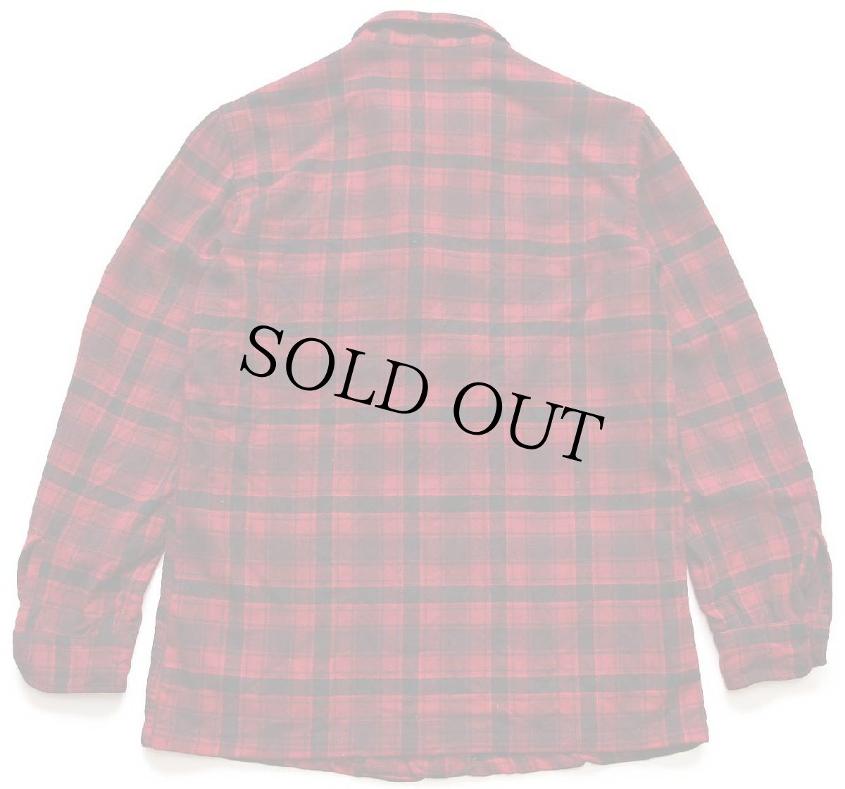 画像2: 60s PENDLETONペンドルトン タータンチェック 3つボタン ウール アンコンジャケット M★テーラード ブレザー (2)