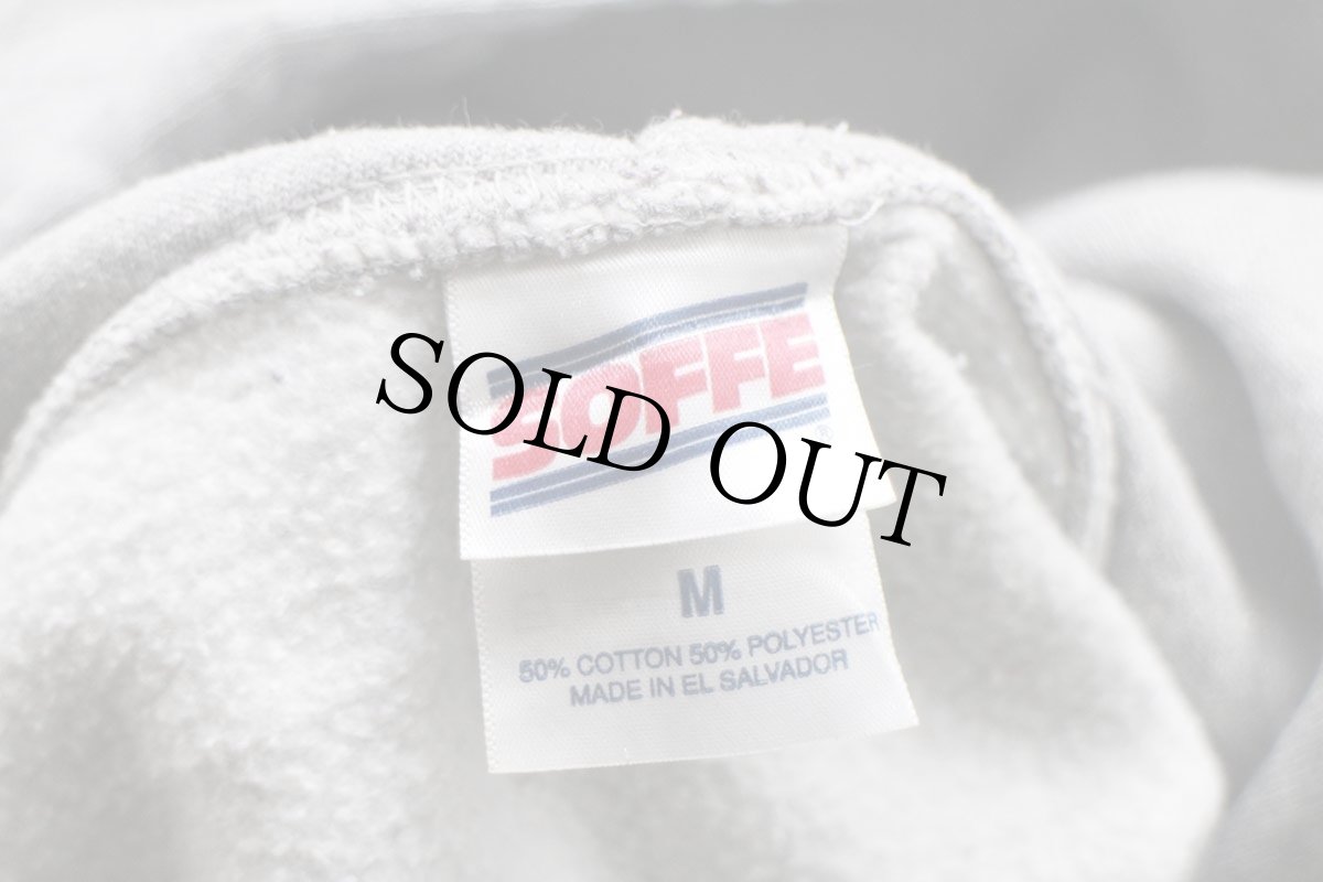 画像4: 00s 米軍 U.S.NAVY ロゴ スウェットパーカー 杢グレー M (4)