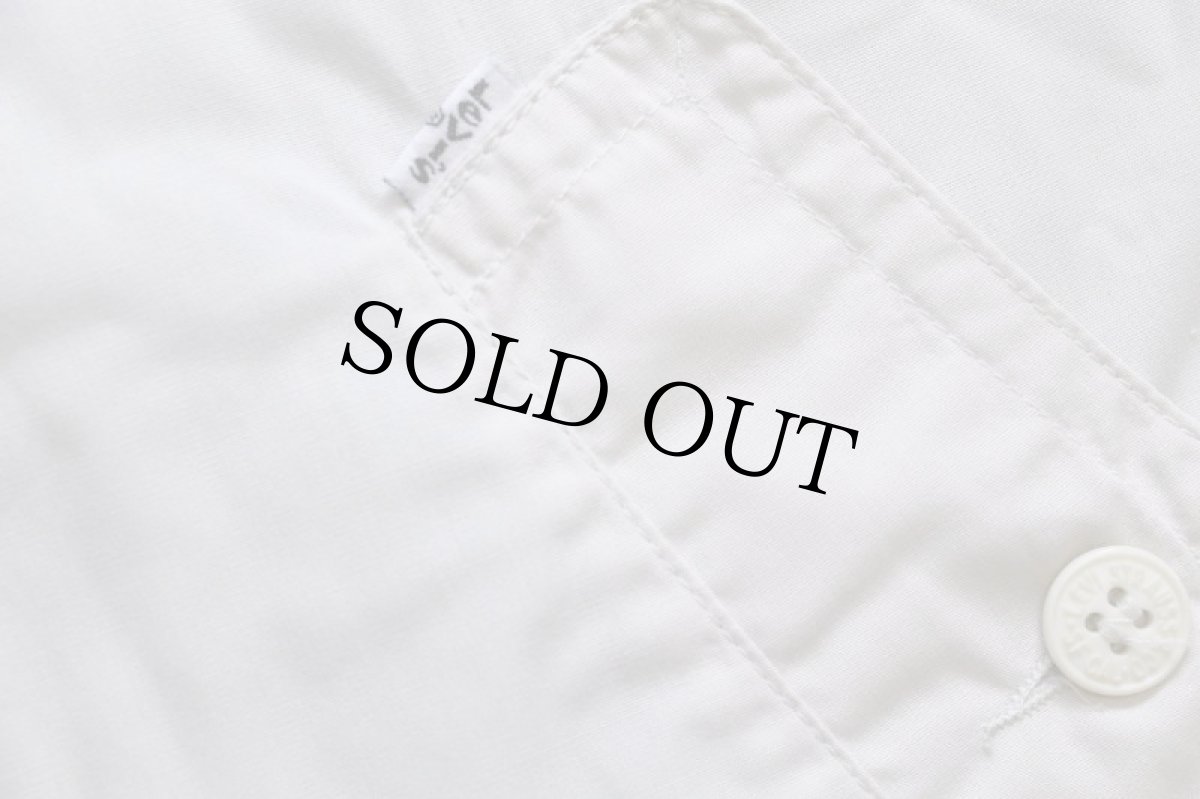 画像6: 90s イタリア製 Levi'sリーバイス ロゴ刺繍 ハリントンジャケット ライトベージュ M★ユーロ (6)