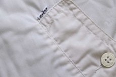 画像6: 90s イタリア製 Levi'sリーバイス ロゴ刺繍 ハリントンジャケット ライトベージュ M★ユーロ (6)