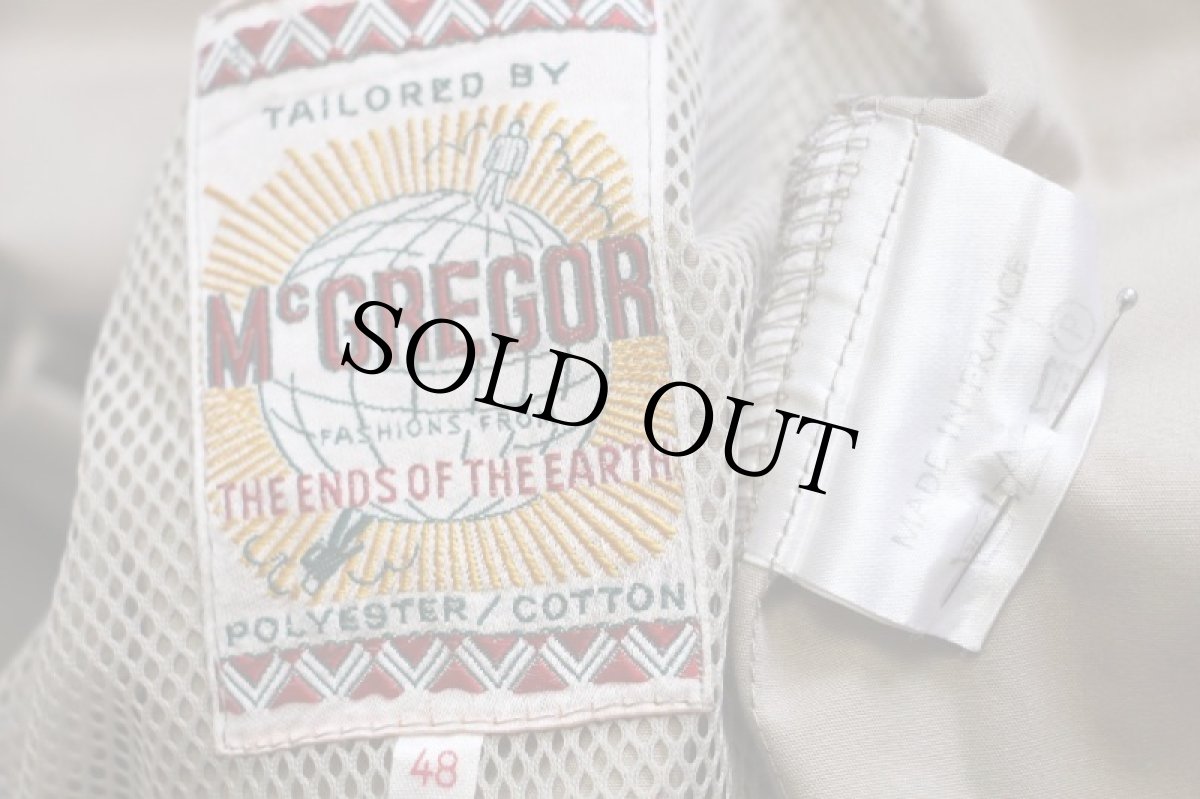 画像4: 80s フランス製 McGREGORマクレガー ジャケット ベージュ 48 (4)