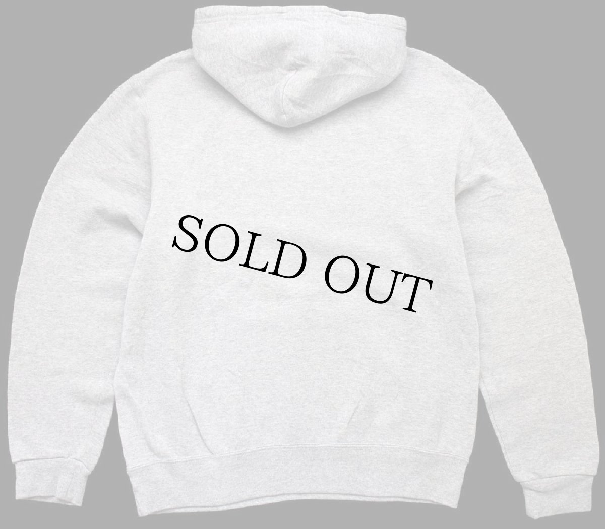 画像2: 00s 米軍 U.S.NAVY ロゴ スウェットパーカー 杢グレー M (2)