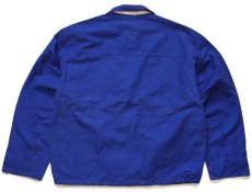 画像2: 90s イタリア製 Levi'sリーバイス コットン×ナイロン ジャケット 青 S★ユーロ (2)