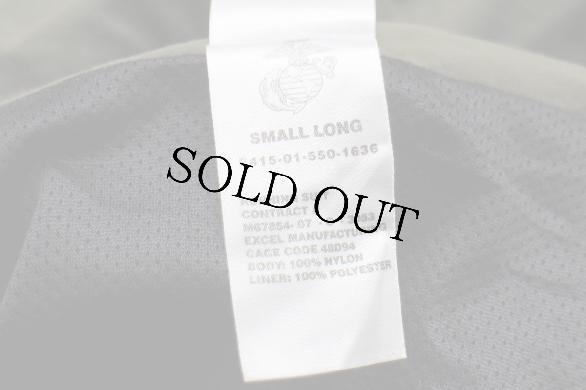 画像6: 00s USA製 米軍 U.S.MARINES new balanceニューバランス RUNNING SUIT ナイロンジャケット オリーブ S-L (6)