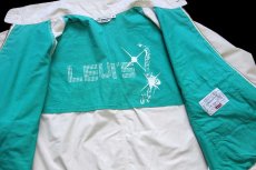 画像5: 90s イタリア製 Levi'sリーバイス ロゴ刺繍 ハリントンジャケット ライトベージュ M★ユーロ (5)