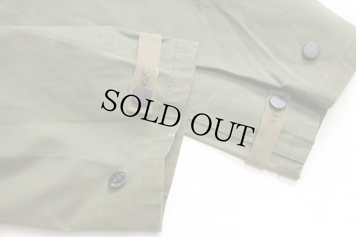 画像5: 40s 米軍 U.S.NAVY N-2 デッキ レインパーカー オリーブドラブ (5)