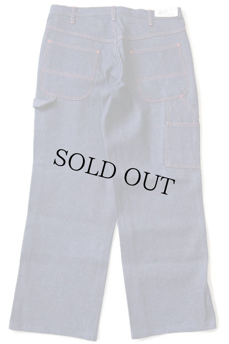 画像3: デッドストック★90s メキシコ製 BIGMACビッグマック デニム ペインターパンツ w34 L30★B (3)