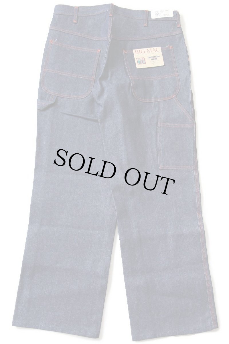 画像3: デッドストック★90s メキシコ製 BIGMACビッグマック デニム ペインターパンツ w34 L30★A (3)
