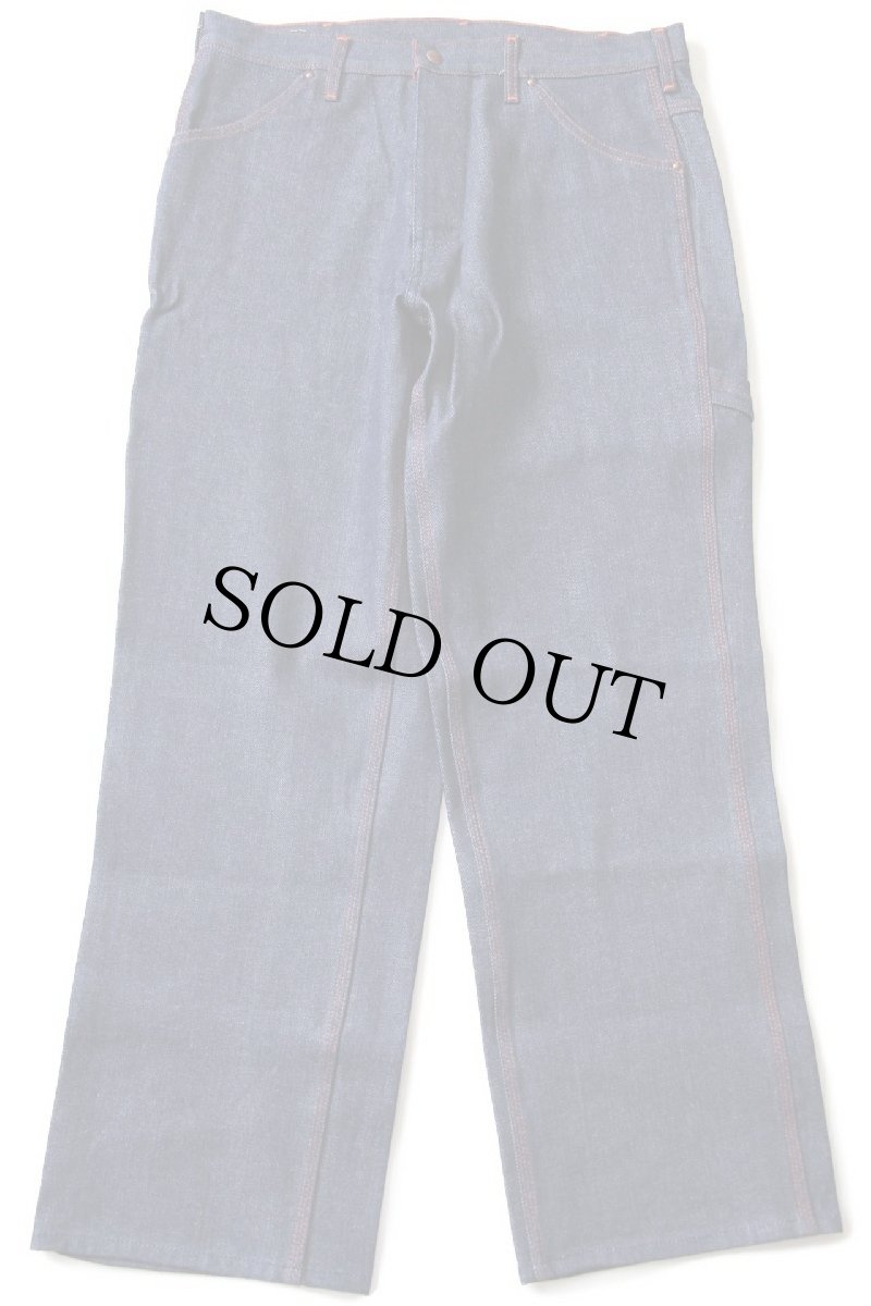 画像2: デッドストック★90s メキシコ製 BIGMACビッグマック デニム ペインターパンツ w34 L30★A (2)