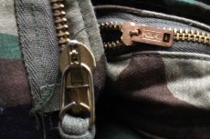 画像5: 80s 米軍 U.S.ARMY パッチ付き ウッドランドカモ M-65 フィールドジャケット S-R★14 (5)