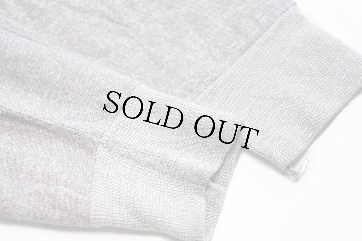 画像7: 70s USA製 UNKNOWN 無地 ツートン スウェット 杢グレー★ブランク (7)