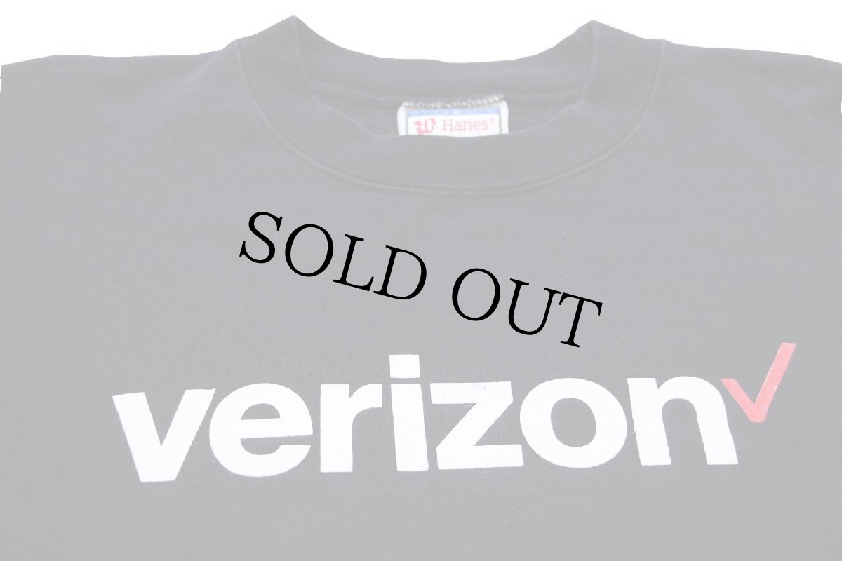 画像3: 90s Hanes verizon スウェット 黒 XL (3)