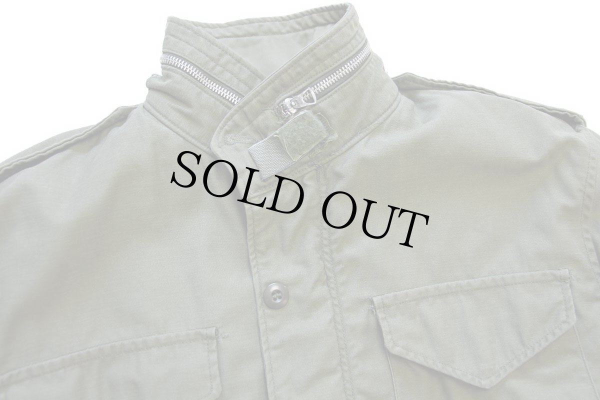 画像3: 60s 米軍 U.S.ARMY M-65 フィールドジャケット 2nd ペンキ飛び オリーブグリーン S-R★ALPHAアルファ (3)