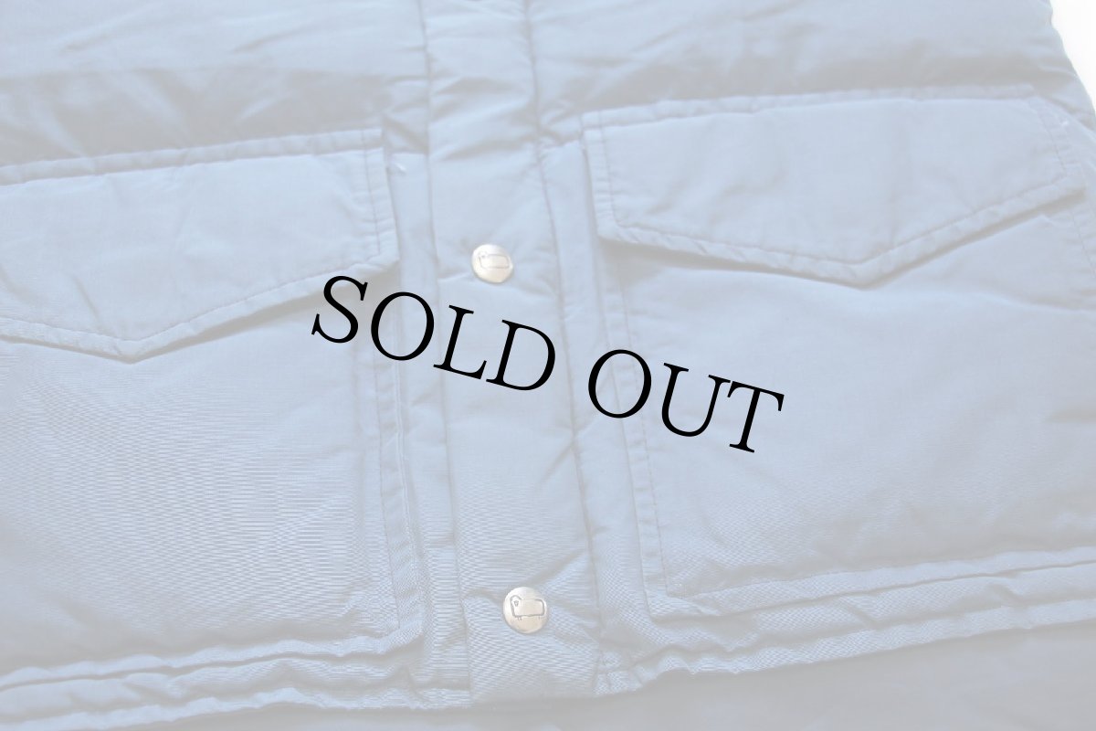 画像6: 70s Woolrichウールリッチ 60/40 ダウンベスト 紺 (6)