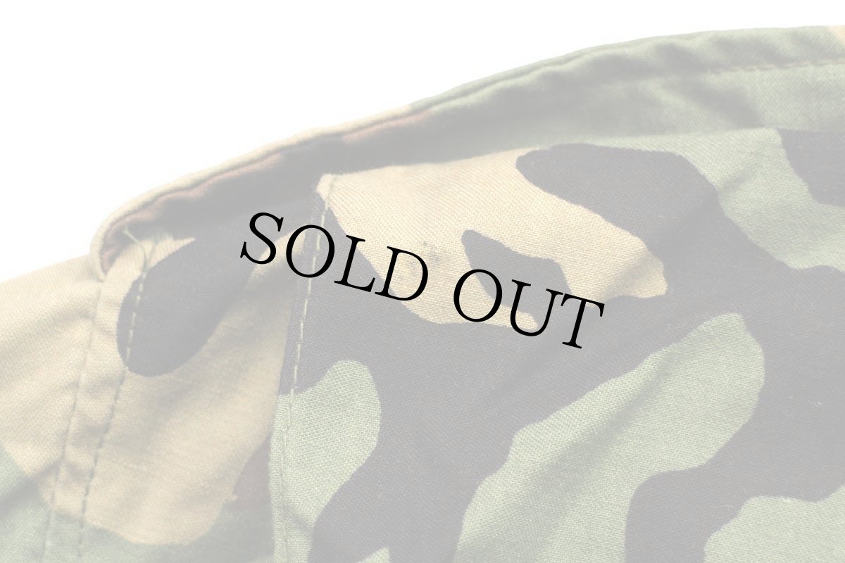 画像8: 80s 米軍 U.S.ARMY ウッドランドカモ M-65 フィールドジャケット M-R★10 ALPHAアルファ (8)