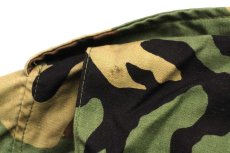画像8: 80s 米軍 U.S.ARMY ウッドランドカモ M-65 フィールドジャケット M-R★10 ALPHAアルファ (8)