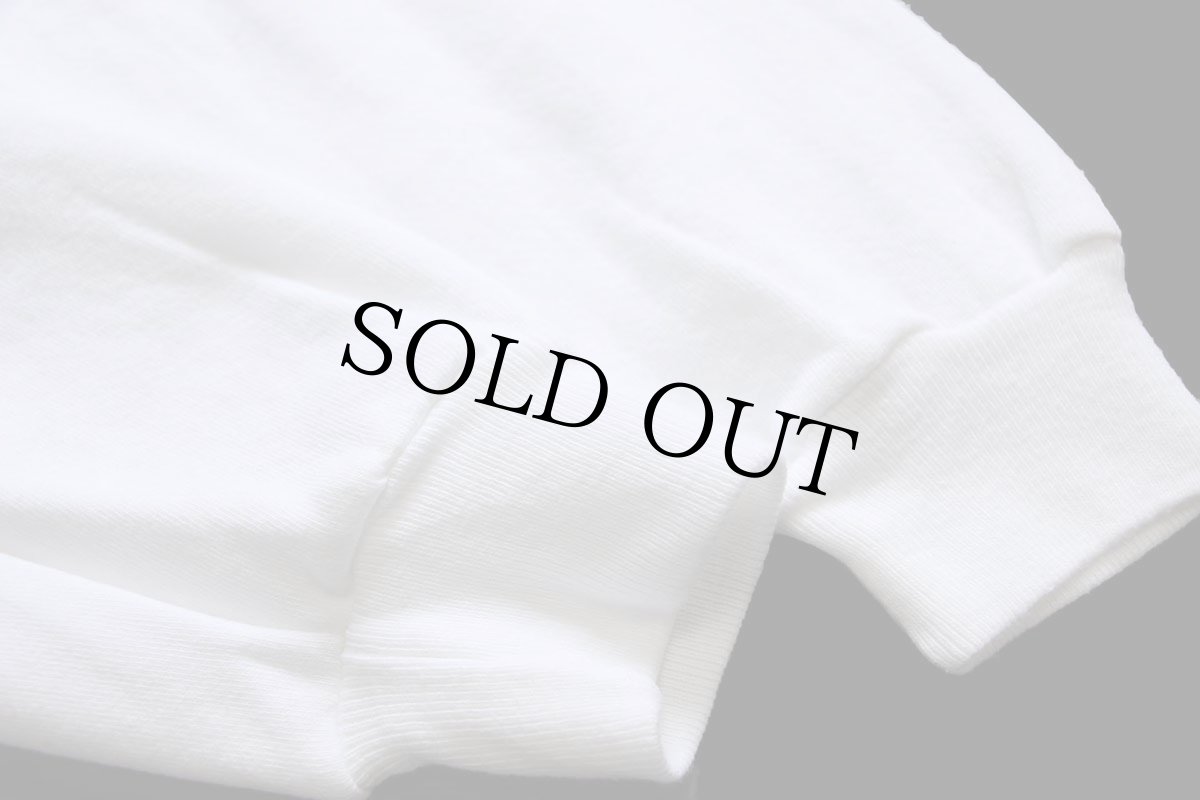 画像6: 80s USA製 JERZEES BY RUSSELLラッセル POCONO PALACE ハート アート 染み込みプリント スウェット 白 XL (6)